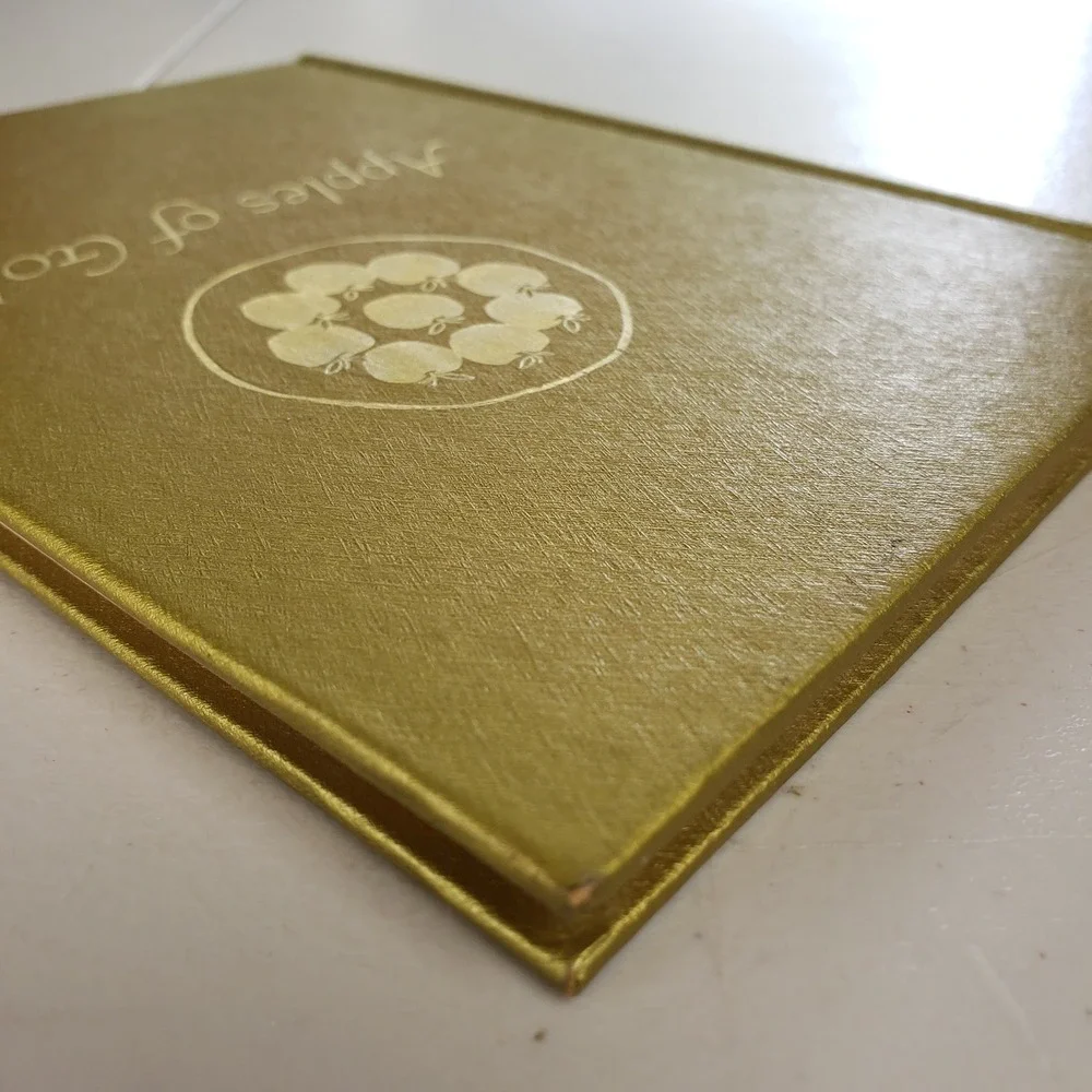 Apples of Gold Jo Petty 1962 Vintage Hardcover C.R. Gibson Inspirational Quotes